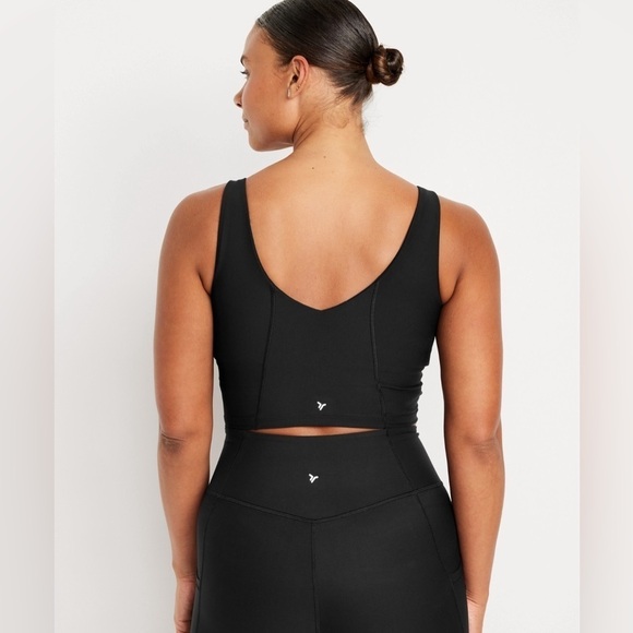 NWT! Black Light Support PowerSoft Longline Sports Bra 💛 - Picture 6 of 8